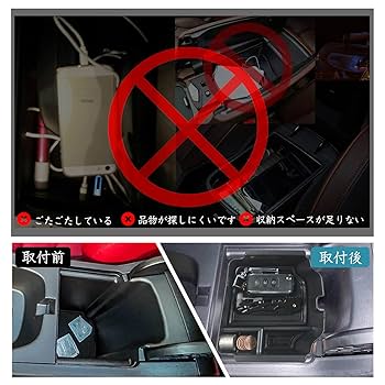 無限タイプ尺ホンダ 小物入れセンターコンソール ZR-V 専用 コンソールボックストレー トレイ 小物収納 大容量